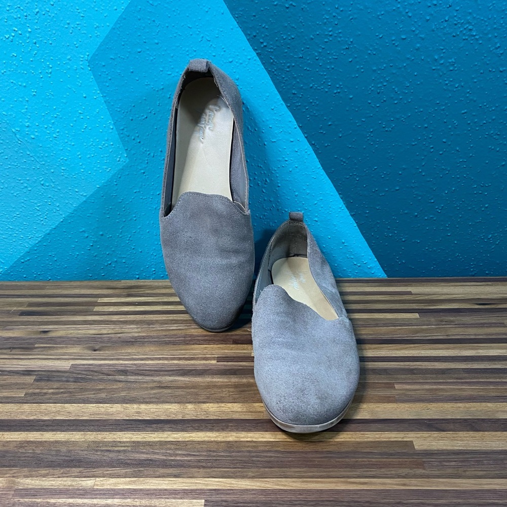 Crown Vintage Grey Loafers